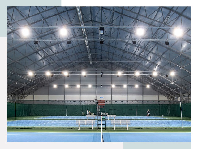 Строительство теннисных кортов в Северск от 624 руб.