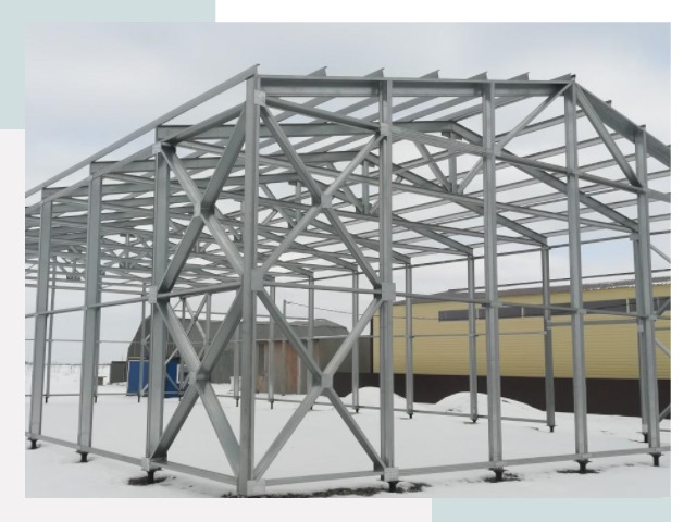 Каркасные ангары в Северске