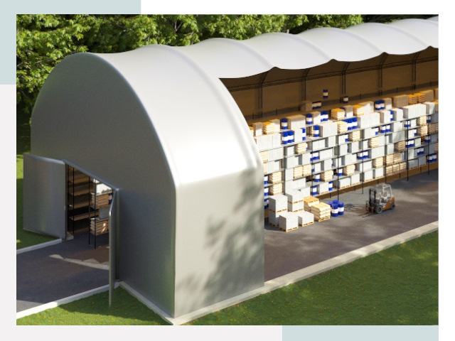 Тентовые ангары в Северске