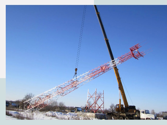 Строительство башен связи в Северске от 624 руб.