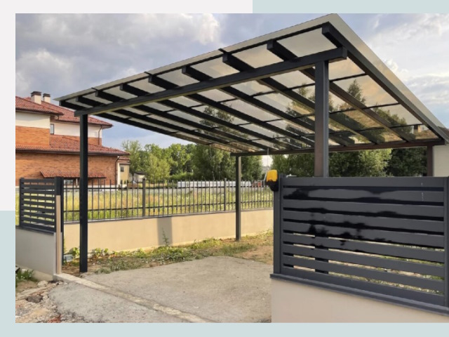 Металлические навесы в Северск от 624 руб. за м²