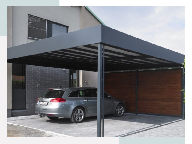 Металлические навесы в Северске