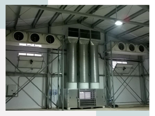 Инженерные системы для ангаров в Северске