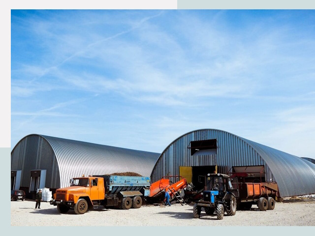 Ангары для спецтехники в Северске