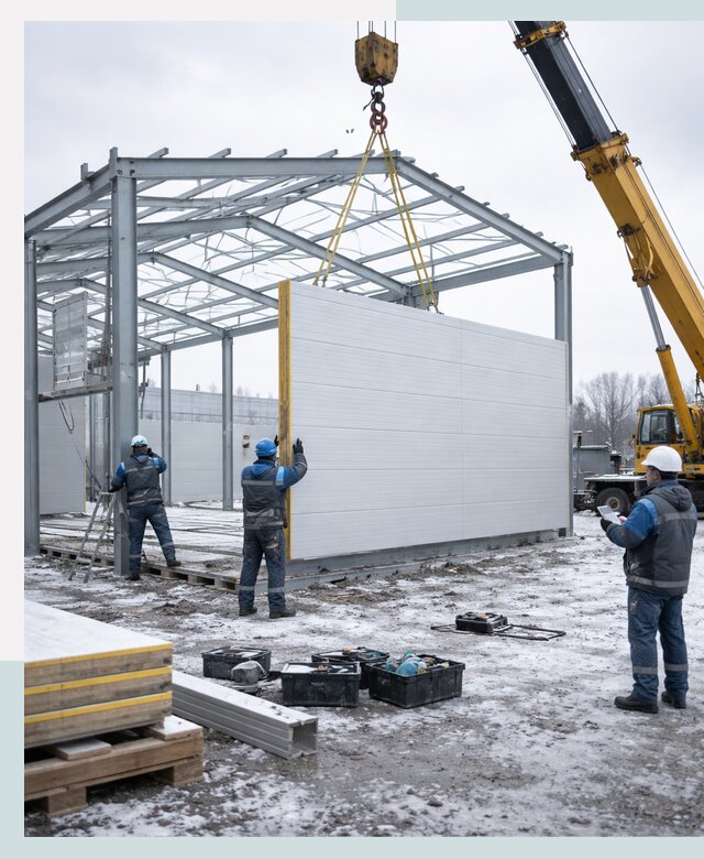 Строительство холодильных складов под ключ в Северске